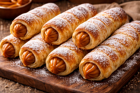 Cañoncitos caseros: receta fácil y rápida Cañoncitos caseros: receta fácil y rápida