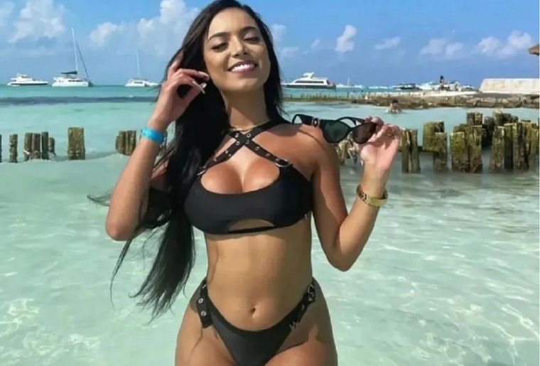 La modelo brasileña cayó de un 6º piso Foto: Twitter: @RED92cadadiamas