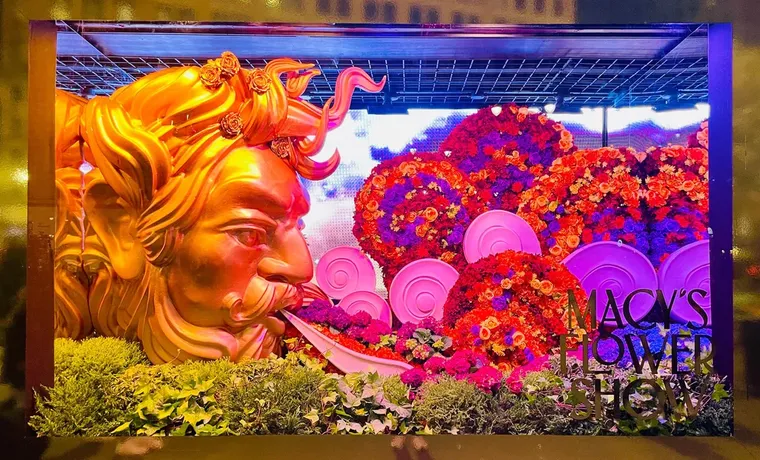 Flower Show: vidriera para la famosa tienda Macy's. New York (2023). Flower Show: vidriera para la famosa tienda Macy's. New York (2023).