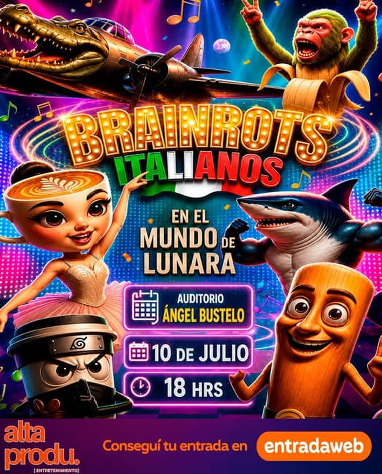 Brainrots italianos en Mendoza. Brainrots italianos en Mendoza.