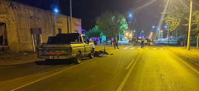 Fatal accidente vial en Medrano. Fatal accidente vial en Medrano.