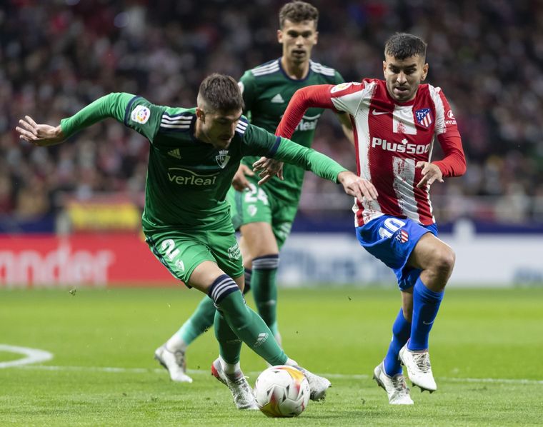Ángel Correa, titular en el Colchonero Foto: La Liga