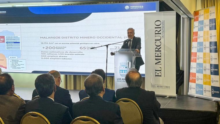 El gobernador anunció la Cumbre Internacional de Minería Sostenible en Mendoza El gobernador anunció la Cumbre Internacional de Minería Sostenible en Mendoza