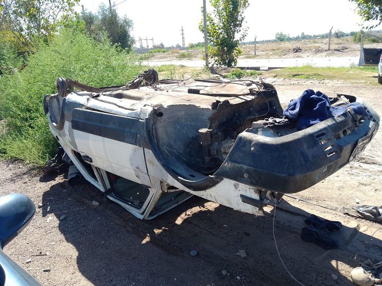 Auto denunciado por robo y desmantelado 24 horas después Foto: Ministerio de Seguridad