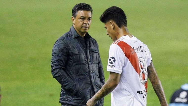 El colombiano vistió durante tres años la camiseta del Millonario. Foto: Télam