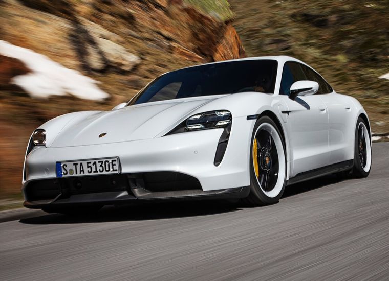 Porsche Taycan, una de las novedades de la industria para el año que viene.