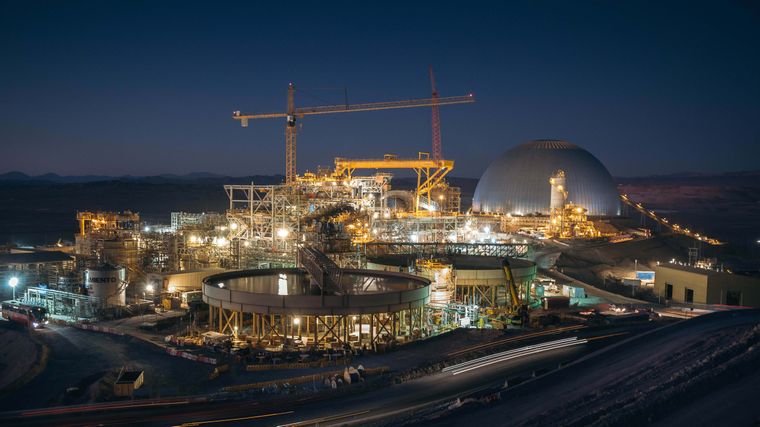 La operación de Minera Escondida, en Chile (Publicada por Emol / BHP)