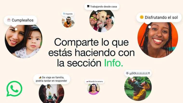 Llega una actualización en la sección info de WhatsApp.