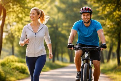 MDZol | caminar o andar en bicicleta