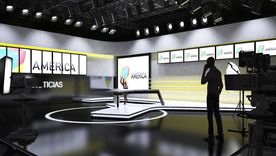 Una modelo la pasó muy mal en un programa de canal América. Una modelo la pasó muy mal en un programa de canal América.