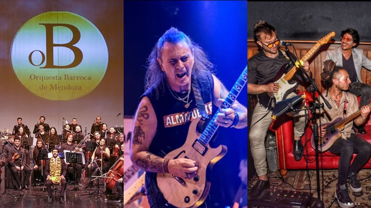 Estos son los espectáculos recomendados en Mendoza para el domingo 19 de octubre