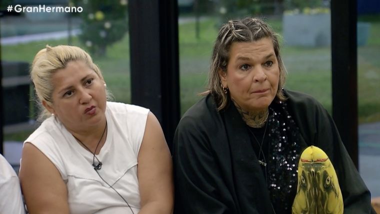 Sigue la guerra entre Petrona y Sandra por la cocina de Gran Hermano. Foto: Captura Telefe