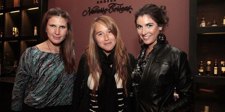 Amparo Alcaraz, Fer Alemán y Sofía Gainza. Foto: Gentileza