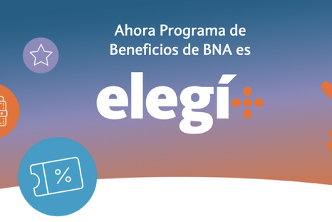 Elegí+, el sistema de puntos del Banco Nación Foto: Banco Nación