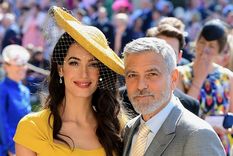 Amal y George, una pareja glamorosa.