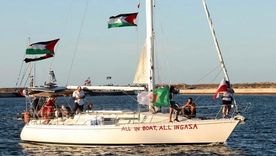 La flotilla a Gaza fue detenida por Israel. Foto Efe