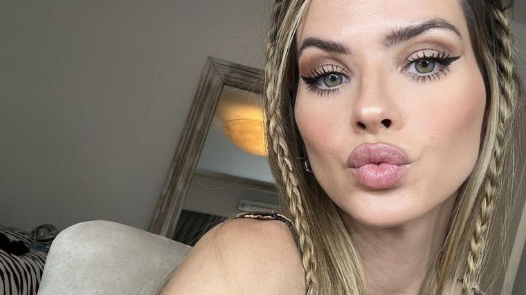 China Suárez En modo madre. Foto: @sangrejaponesa