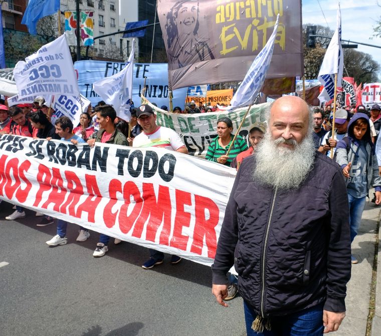 La mayoría de los movimientos sociales apoyarán la candidatura de Sergio Massa Foto: Noticias Argentinas