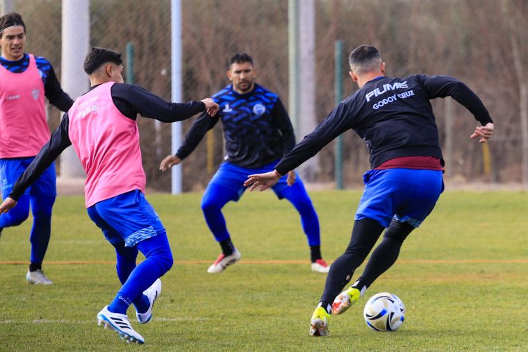 Montoya, uno de los refuerzos, durante la práctica de este martes. 