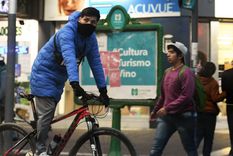 La máxima de los próximos días no superará los 8º. Foto: Santiago Tagua/MDZ