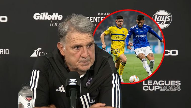 Martino habló sobre la eliminación de Boca. Foto: Captura - FotoBaires