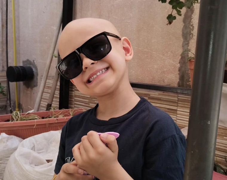 Federico Molas tiene 4 años y lucha contra un agresivo cáncer infantil.&nbsp;