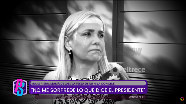 La madre de Lali Espósito habló sobre Javier Milei. La madre de Lali Espósito habló sobre Javier Milei.