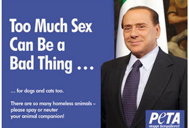 Demasiado sexo puede ser malo, dice PETA. Foto: web
