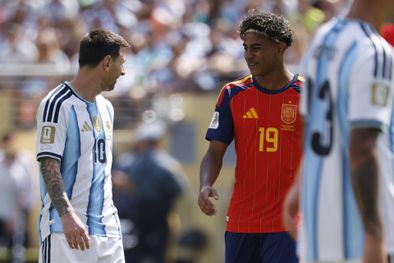 MDZol | Messi y Lamine Yamal charlan y se ríen en plena final del mundo.