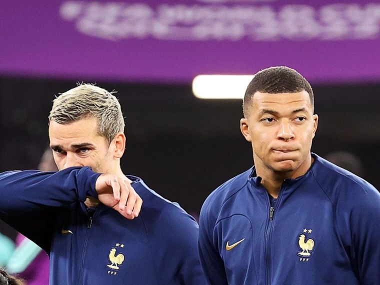 Griezmann, Mbappé y una interna inesperada en Francia.