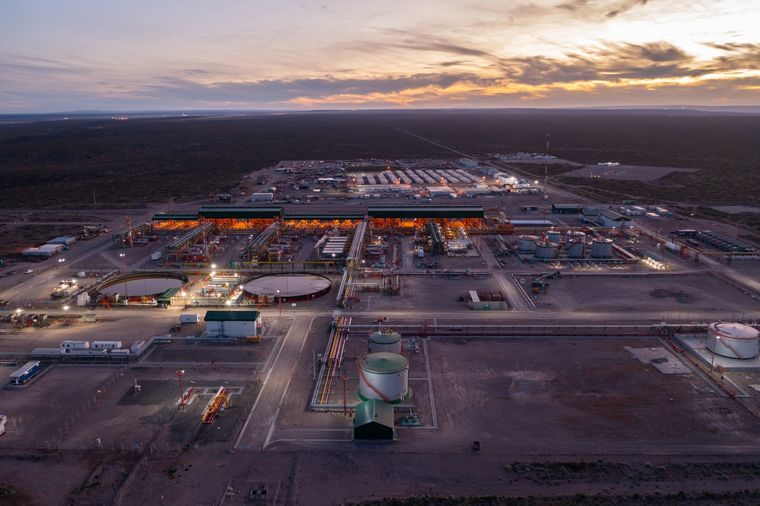 Tecpetrol alcanzó un récord de producción de shale gas de 24 millones de m3/día. Foto: Tecpetrol