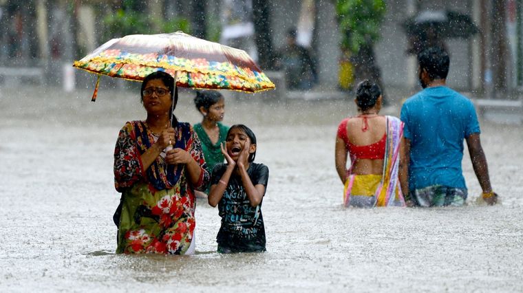 Las lluvias volverán, mientras se buscan desaparecidos. Foto: Cbs.