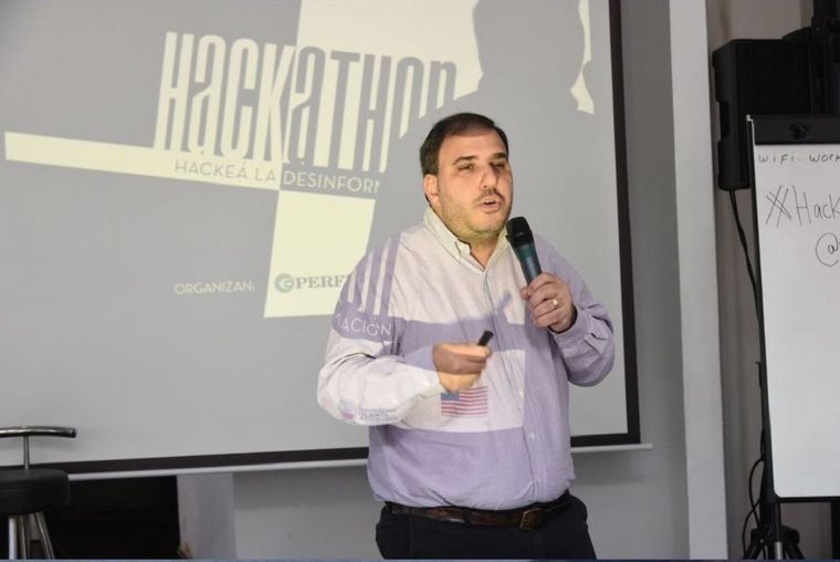 Marcos Mansueti, experto en delitos informáticos y ciberseguridad Foto: X: Marcos Mansueti