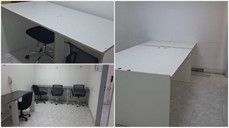 La oficina abandonada en avenida Mitre de Ciudad. La oficina abandonada en avenida Mitre de Ciudad. 