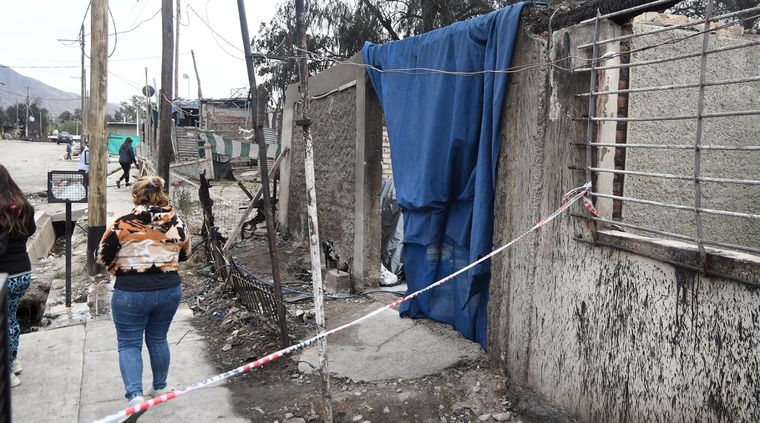 Las zonas aledañas a San Agustín quedaron totalmente quemadas Foto: ALF PONCE MERCADO / MDZ