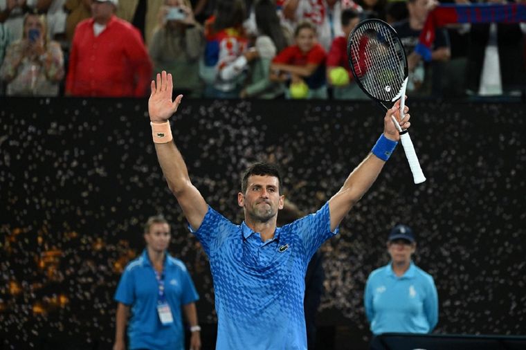 Novak Djokovic El entrenador de Nole tiró una picante frase sobre la competencia con Nadal y Federer. Foto: EFE