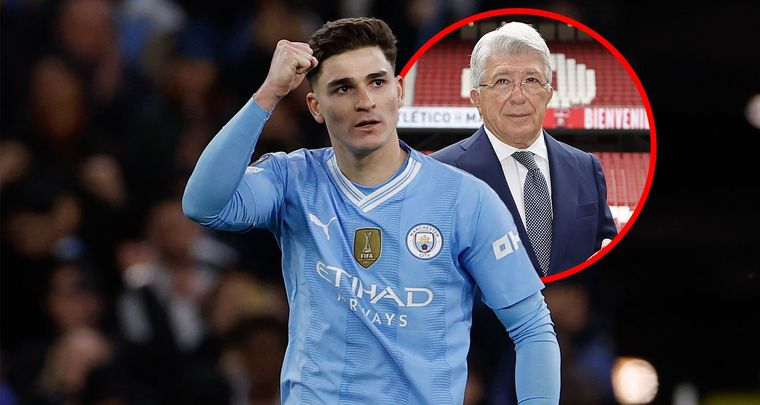 Cerezo habló sobre el pase de Julián Álvarez. Foto: NA - @Aleti