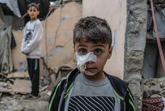 Casi 5.000 niños han sido asesinados en Gaza Foto: DPA