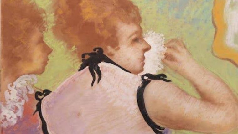 El elogio del maquillaje atribuido a  Edgar Degas Foto: Gentileza