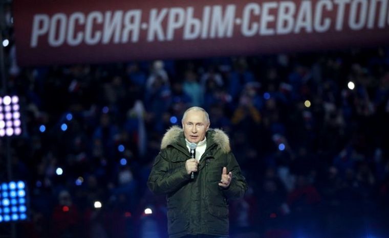 Los movimientos de tropas de Rusia fueron importantes, pero muchos en Moscú dudan que el presidente Putin pretendiera una mayor escalada. Foto: Getty Images