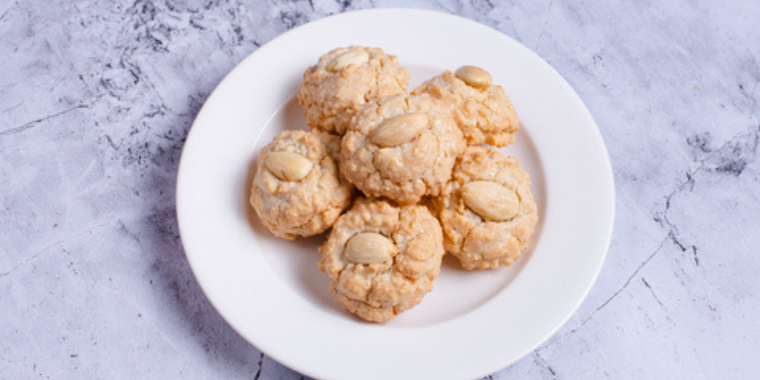 Galletas de almendras Foto: Shutterstock