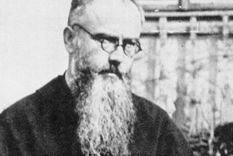 Maximiliano Kolbe murió en Auschwitz el 14 de agosto de 1941. Foto: Getty images