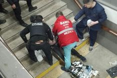 Apuñalaron a un hombre en la estación Palermo de la Línea San Martín Foto: X de @EmmaDalbe