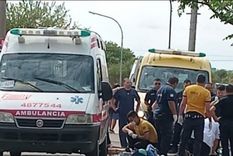 Un suboficial de la policía durante una prueba física Foto: NA Un suboficial de la policía durante una prueba física Foto: NA