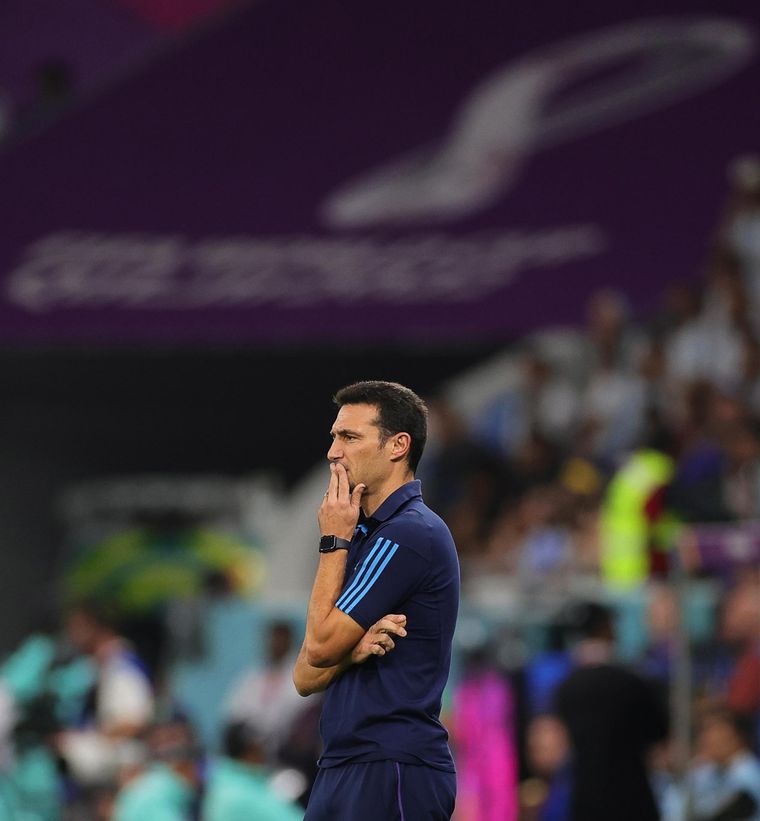 Scaloni suma un dolor de cabeza. Foto: EFE