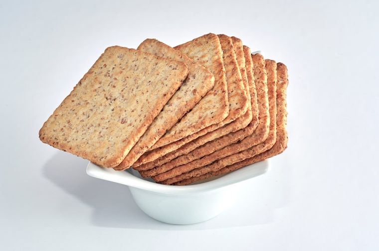 Galletitas integrales saladas caseras Foto: Shutterstock