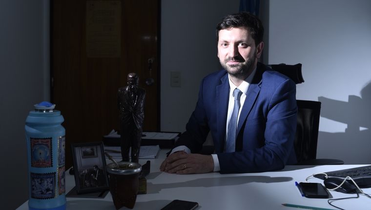 Pablo Juliano, el flamante jefe del bloque Democracia para Siempre. Foto: Juan Mateo Aberastain Zubimendi / MDZ.