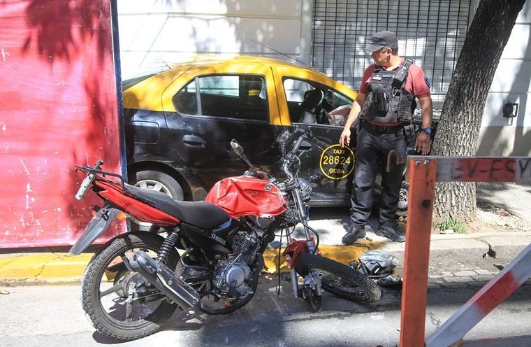 El accidente fatal se registró en el barrio porteño de Caballito Foto: Noticias Argentinas