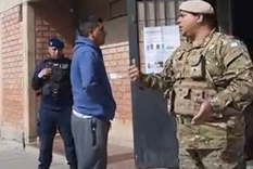 El gendarme que pidió votar en blanco en Mendoza Foto: Captura de pantalla El gendarme que pidió votar en blanco en Mendoza Foto: Captura de pantalla