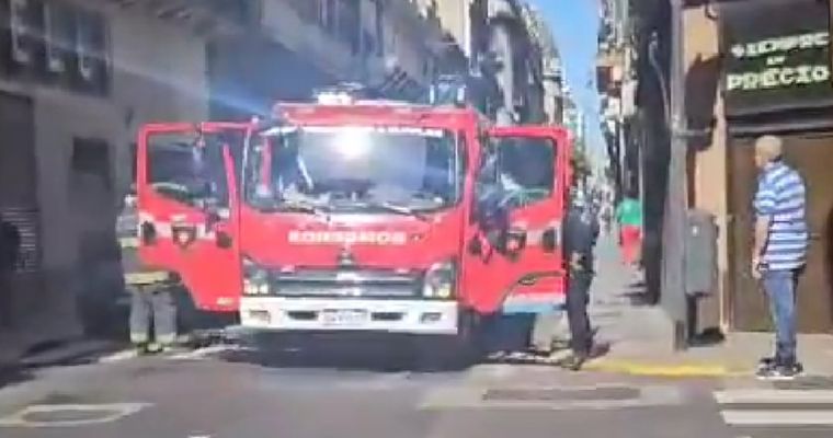 El hecho ocurrió en la calle Hipólito Yrigoyen al 600. Foto: Captura de pantalla